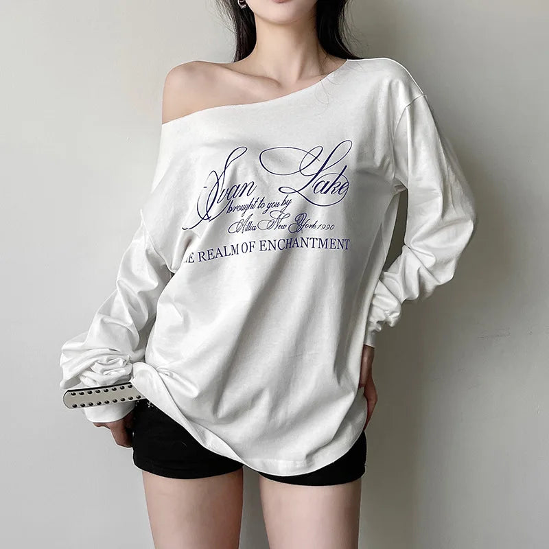 Y2k Aesthetic Off Shoulder