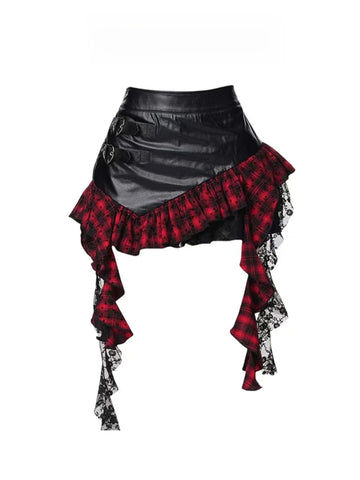 Gothic Plaid Wrap