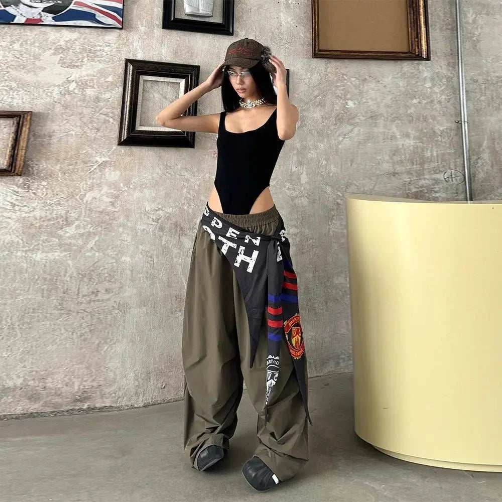 Unique Graphic Scarf Belt