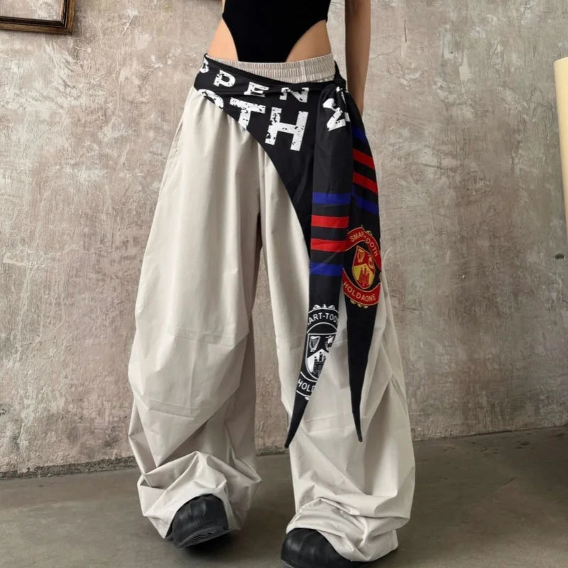 Unique Graphic Scarf Belt